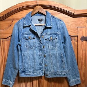 J. Crew Women's Light Blue Jean Jacket
